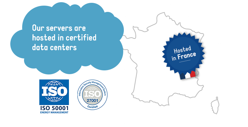 Sovereign Hosting : Your data is hosted in France