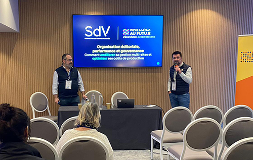 SdV à animé un atelier au salon Presse & Médias au Futur 2025