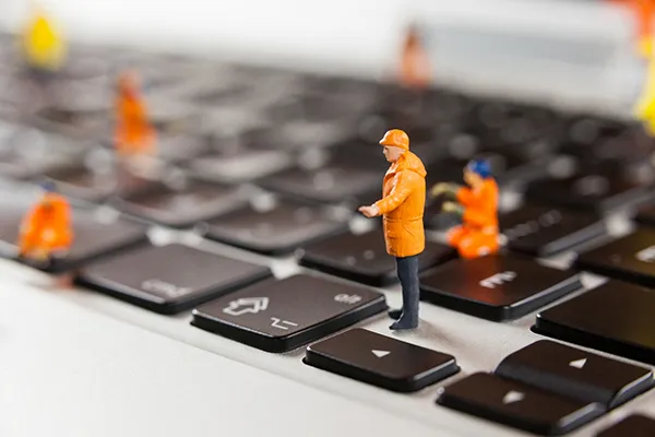 Illustration : dépannage de site Web WordPress et Drupal